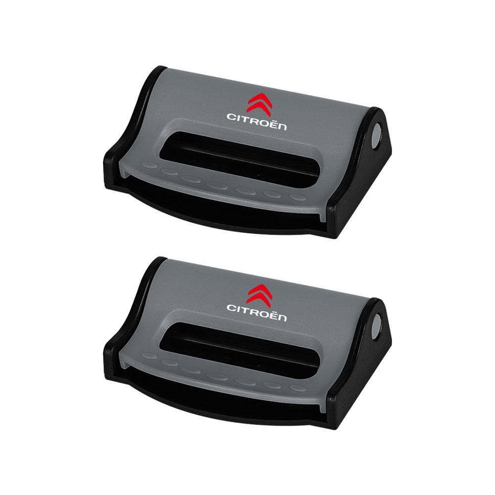 

2/4pcs Car Seat Belt Buckle Stopper Adjustable Safety Belt Clips Limiter Clamp For Citroen C1 C2 C3 C4 C5 C8 C4L DS3 DS4 DS5 DS6