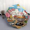 1pc Hello Kitty Automatic Opening/Closing Umbrella with Foldable Design and Iron Frame - Perfect Gift for Fans, Travelers, and Daily Use.A103