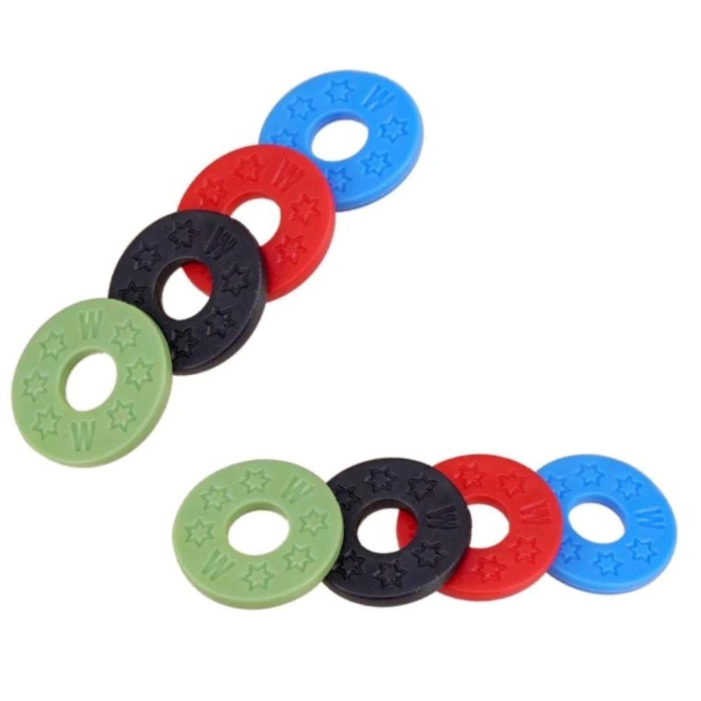 10Pcs Washer Rubber Guitar Strap Lock Blocks PE Guitar Strap Locking Protector  Locking Guitar Strap