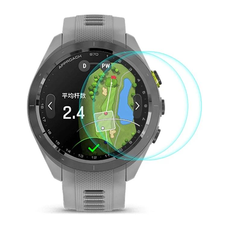 

ENKAY HAT PRINCE, 2 шт., для Garmin Approach S70, 42 мм, прозрачная пленка для экрана, 0,2 мм, 9H, алюминиево-силиконовое стекло, защитная пленка для экрана