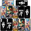 Phone Case for iPhone 17 15 16 Plus XR Redmi Note 14 12 11 13 Pro Max Huawei P30 P20 Lite OPPO A60 A40 A80 A18 A16 A54 Cartoon Luffy One Piece Cover