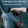 Turbos Dryer Blower for Car Powerful Motor Handheld Mini Jet-Fan Blower Multipurpose Electric Air-Duster
