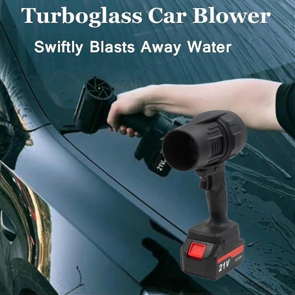 Turbos Dryer Blower for Car Powerful Motor Handheld Mini Jet-Fan Blower Multipurpose Electric Air-Duster