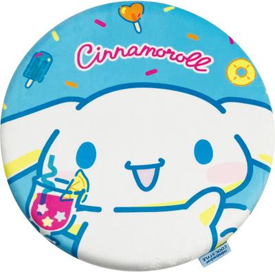 MORIPiLO Sanrio Cushion for Chairs Memory Foam Summer Goods Stuffed Animal Cushion Hurt Your Buttocks Thick 4x40cm Round Cushion Soft Adult Cute