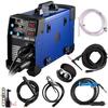 New Welding Machine 220V Welding Machine MIG MMA WIG 3 In 1 Combination 250 Amperes Blue