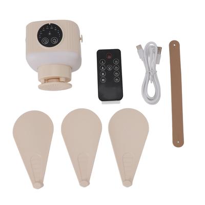 USB Powered Ceiling Fan with Light 4 Speed Timing Function 7200mAh Battery Remote Control Camping