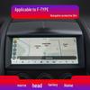 Jaguar F-PACE, F-TYPE, E-PACE Center Console Screen Protector & Navigation Film - Fits 25 Models