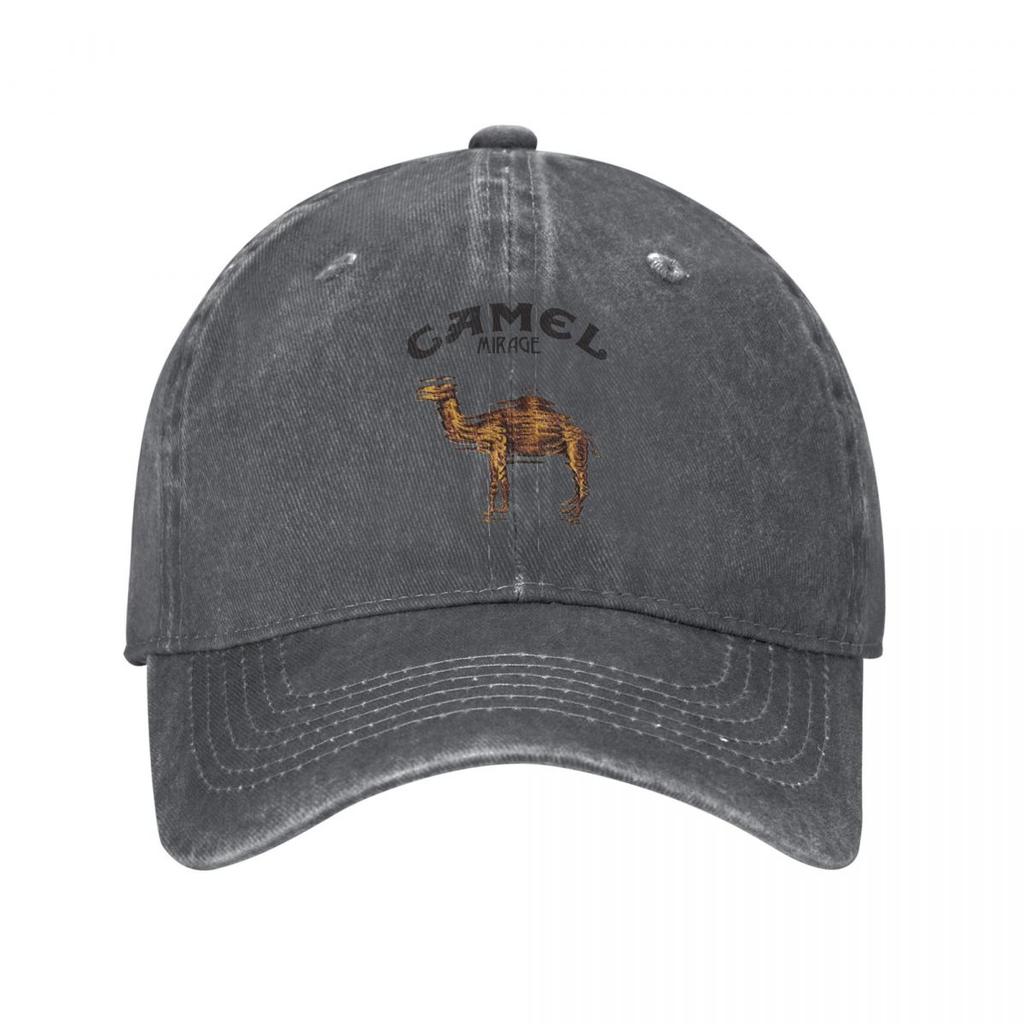 Camel Accessories Men Women Trucker Hat Animal Distressed Washed Caps Hat Vintage Outdoor Running Golf Adjustable Fit Headwear