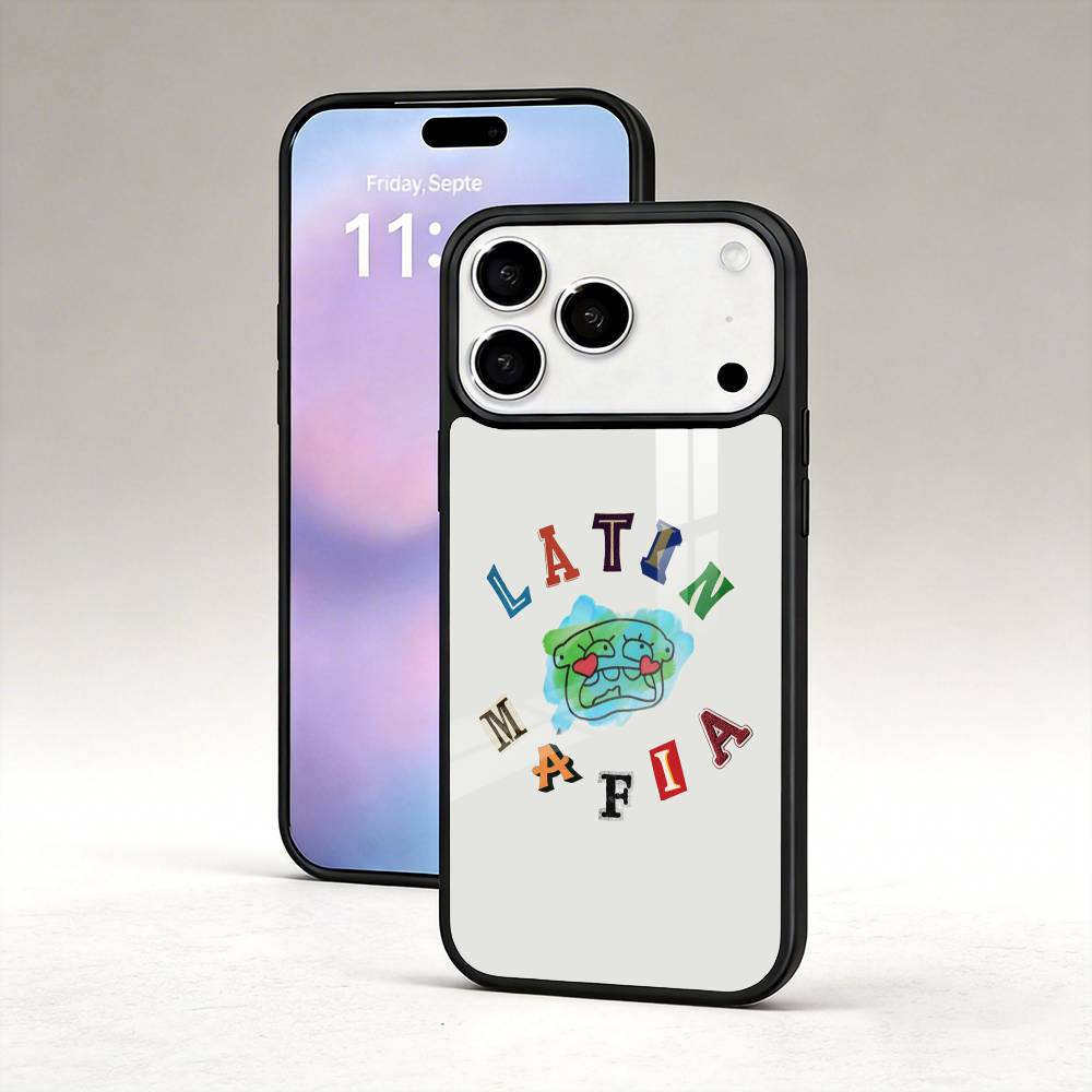 L-Latin M-Mafia Phone Case Magnetic For iPhone17 16 15 14 13 12 Pro Max For Magsafe Wireless Charging Cover
