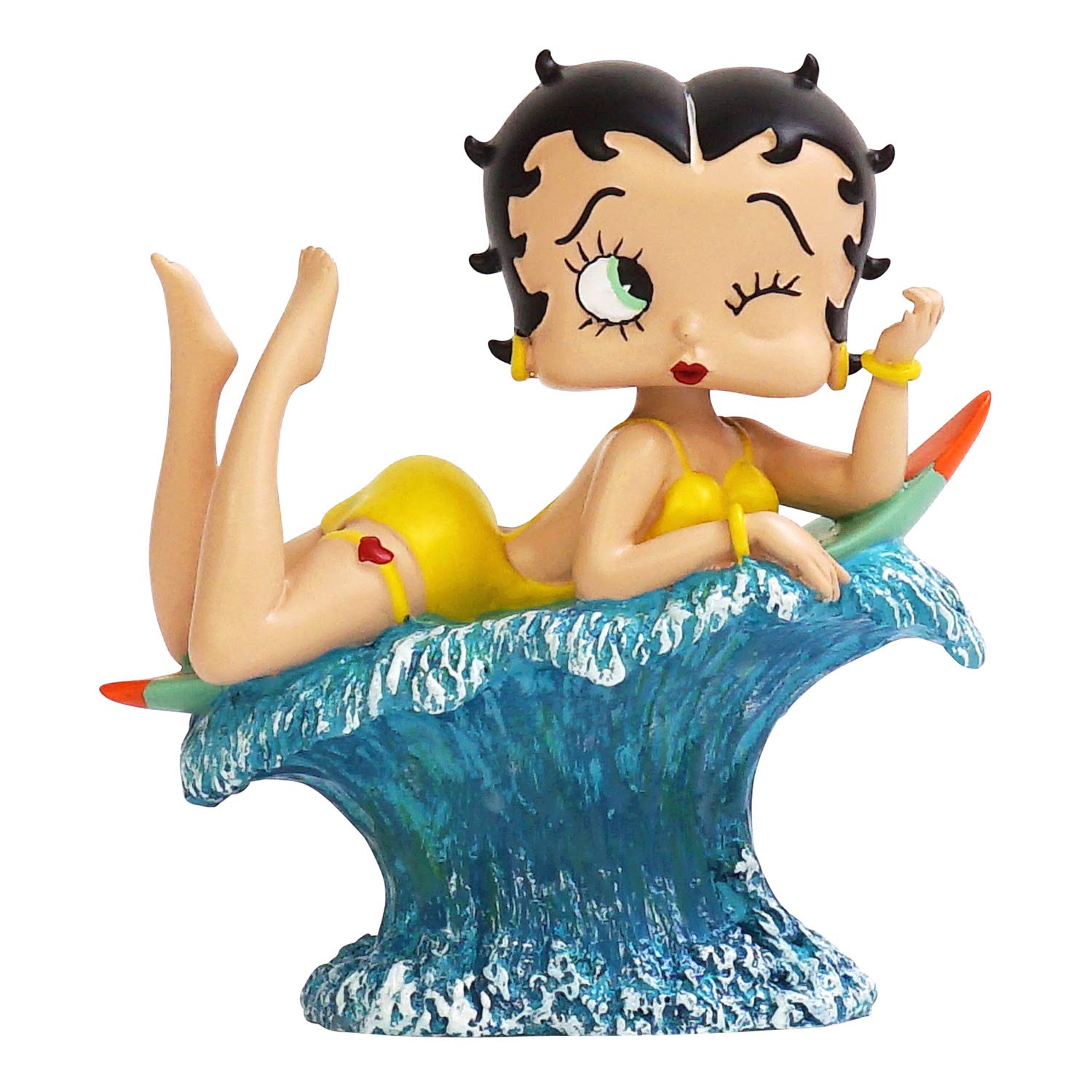

Rotary hero Betty Bobbling Surfing 14cm Figurine, Tall, BB-007