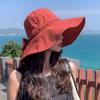 Summer Braided Bowknot Fishermen Hat for Women Wide Brim Fordable Sunshade Lace-up Bucket Cap Korean Girl Lady Travel Visor Hats