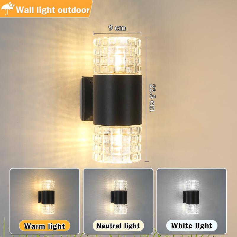 IP66 Waterproof Outdoor Wall Light Wall Lamp Exterior Wall Light Home Decoration Light E27 Replaceable Light Bulb Garden lights