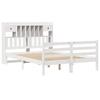 VidaXL Bunk Bed Frame Without Mattress White 140x190 Cm Solid Pine Wood 3321931