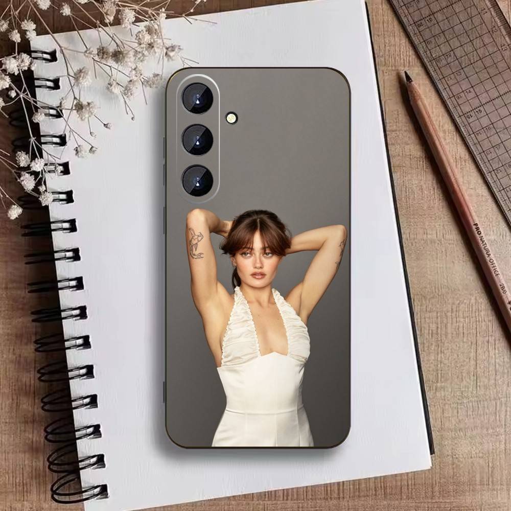 Ella Purnell Phone Case For Samsung Galaxy A73,A72,A71,A70,A52,A51 Others Soft Black Cover