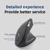 Silent Vertical Wired Mouse Luminous Computer Mice Wireless Mouse Vertical Mouse  Office