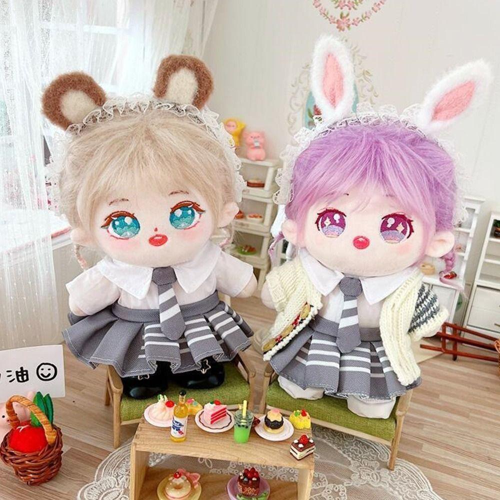 1pc/1Set Idol Doll Outfit Mini Clothes Toys Accessories 20cm Doll Clothes Doll Shirt Skirt Doll Sweaters Doll Star Shoes