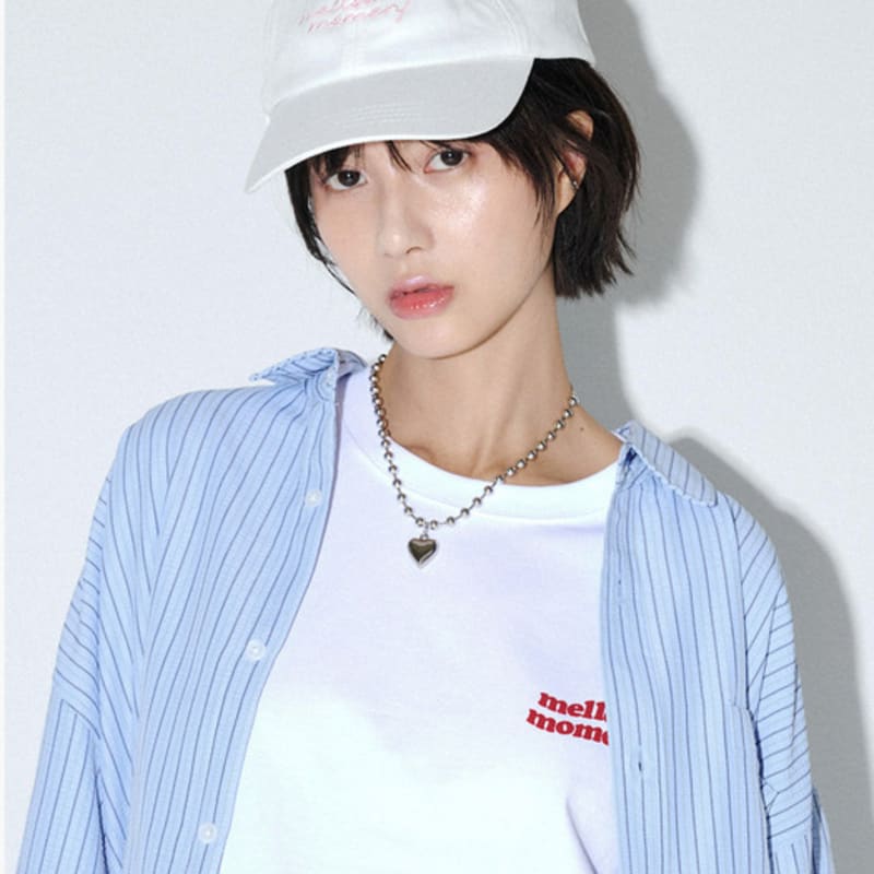 

mellotory mellow moment ball cap (ivory) Ivory_Single