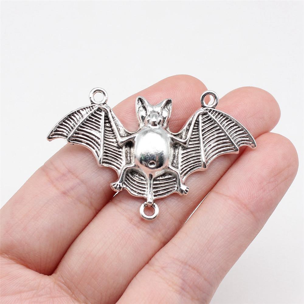 Charms Spider Halloween Bat Pendants Kids' Jewelry Materials QC119