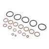 20 Pcs Cooling Radiator Hose Sensor O Ring 17111711987 Expansion Tank Transmission Oil Cooler Seal Ring for 320i 323i
