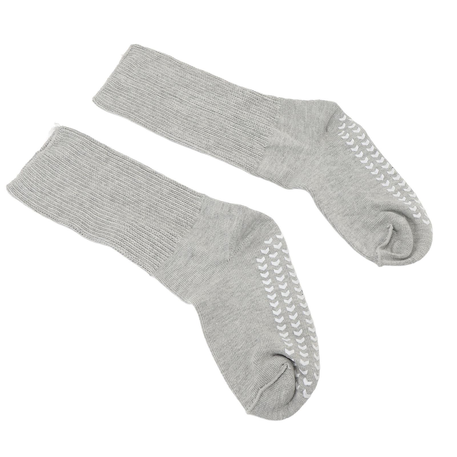 

Супер широкие носки для полных ног с захватами, нескользящие, свободные, не стягивающие, высокоэластичные носки для мужчин S M