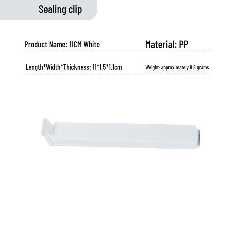 Plastic Food and Snack Bag Sealing Clips for Tea and Seasonings