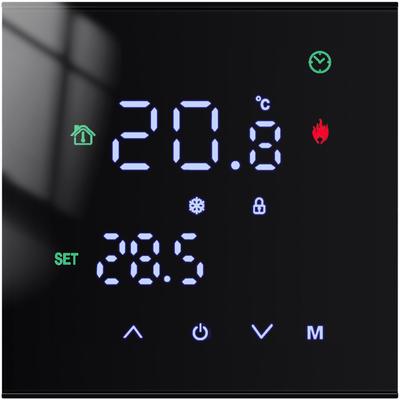 Heimwerker-Thermostat, Fußbodenheizungs-Temperaturregler für Wasser-/Elektro-Boden-/Gaskessel, außer Haus