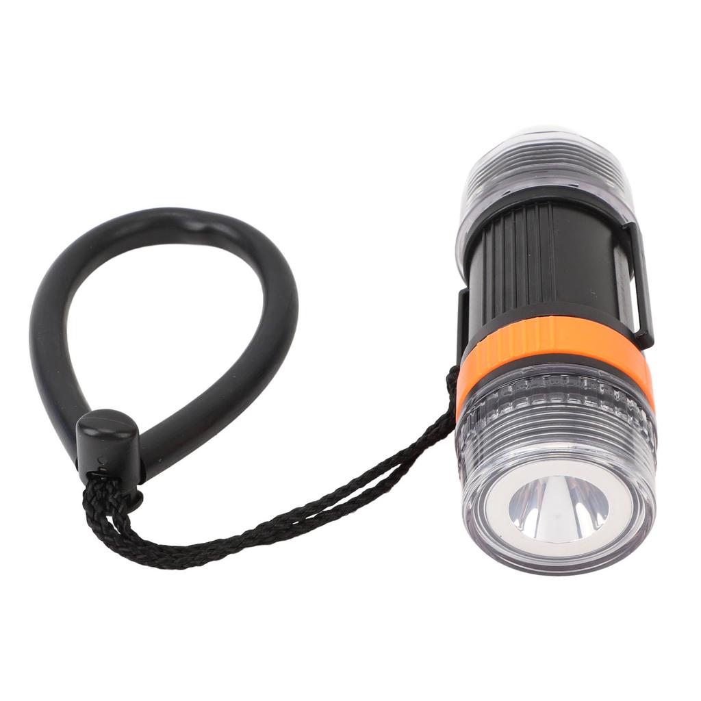 Dive Strobe Light Waterproof High Brightness LED Battery Powered Diving Signal Flashlight for Underwater Adventure