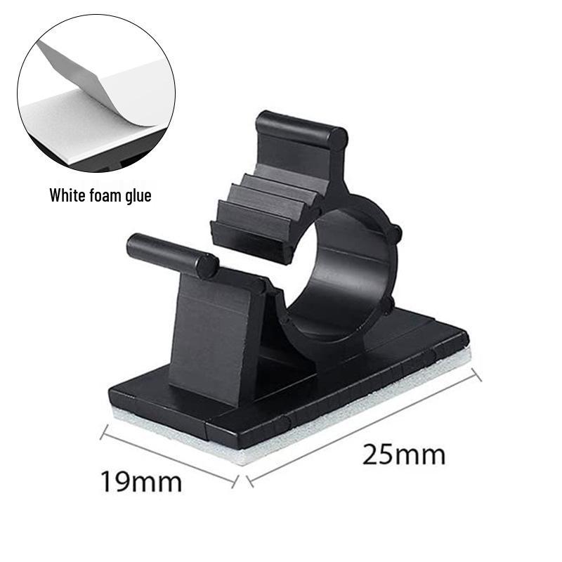 Adjustable Nylon No-Punch Power Cord Clip - Large Cable Tie AP0810