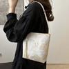 Luxury Embroidery Shoulder Bag Chic Trend Small Bucket Handbag For Women  Chinese Style Floral Designer Tote Bag Phone Bag