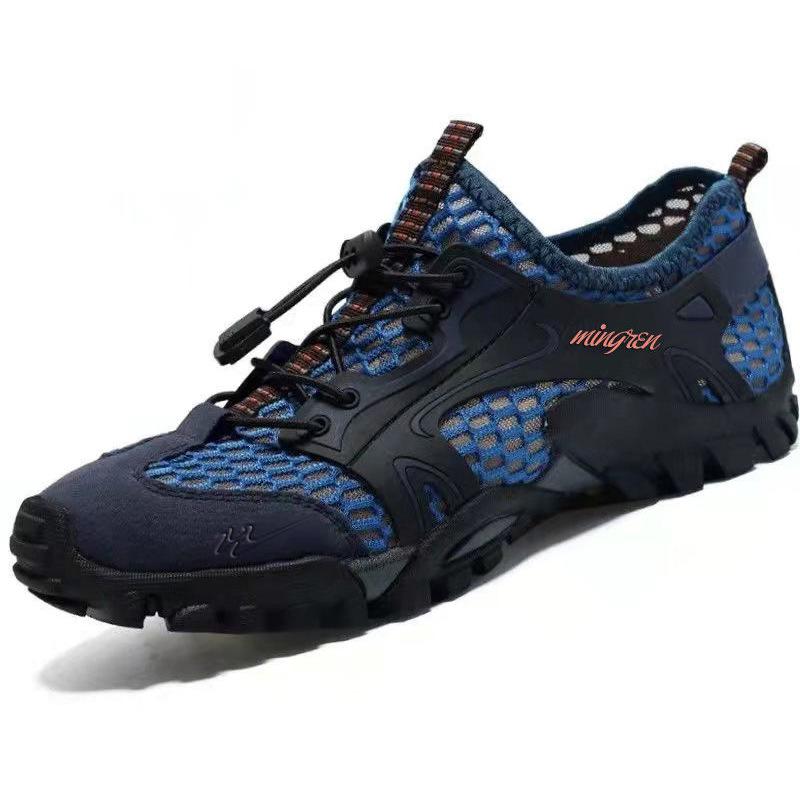 Men's Cross-Border Summer Sandals: Breathable Mesh, Lightweight, Trendy Korean Style Hiking and Casual Shoes
