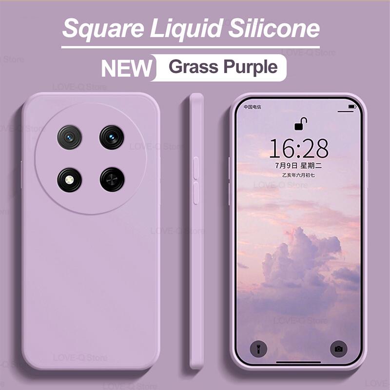 

Для For Honor Magic 7 Lite Чехол Жидкий Силиконовый Защитный Чехол для Объектива Камеры Чехлы для Телефонов Для Honor Magic 7 Magic7 Lite Pro 7Pro Magic 7lite Honor Magic7 Lite