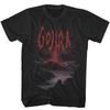 Gojira Volcano Rock Music Band T Shirt Black Cotton Men's T-Shirt Unisex  Nostalgic Short Sleeve High Street Top Stylish Casual
