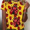 Women's Round Neck Short Sleeve T-Shirt