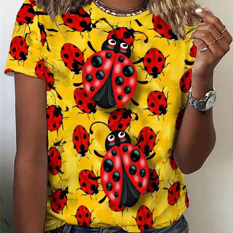 Women's Round Neck Short Sleeve T-Shirt
