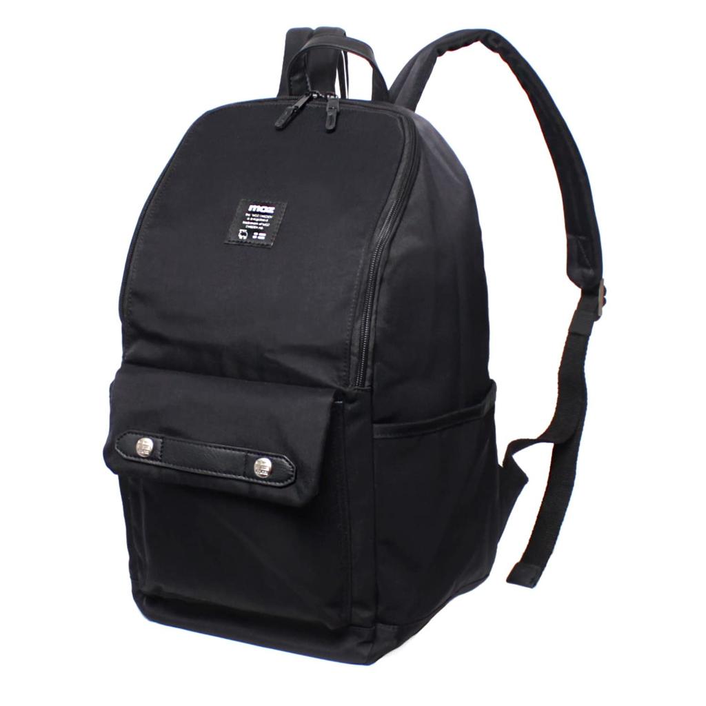 Large PC for for Women and Black [Mozu] Backpack, Lightweight, Capacity, Storage, Commuting, School, Mother's Bag, Nylon, Men, Daypack/rucksack,