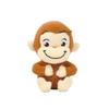 Curious George TOY STYLE Wool-Like Plush Toy, 18cm Mini Size, Office Decor, 11874