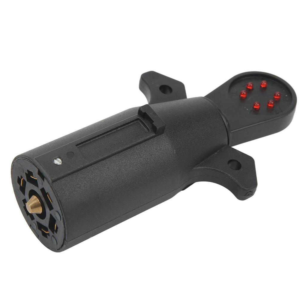 7 Way Trailer Light Circuit Connector Tester Wiring Circuit Plug Socket Tester for RV