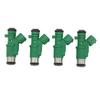 4Pcs Fuel Injector OEM Quality Green Automotive Parts 1984G0 Replacement for Citroen C2 C3
