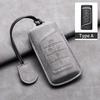 Leather Car Remote Key Case Cover For GAC Trumpchi GS4 GM8 GA3 GA6 SGS7 GA4 GS5 GS3 Legend GS8 Keychain Accessories