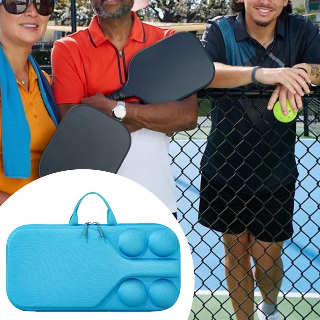 Bag Pickleball Racquet Carry Case Handbag for Traveling