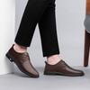 Fashion Designer Party Wedding Footwear Italian Men Genuine Leather Oxford Shoes Casual Business Flat Dress Lace Up Formal Office Shoes
