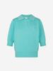 LORDLOAR Signature Collar Knit Mint
