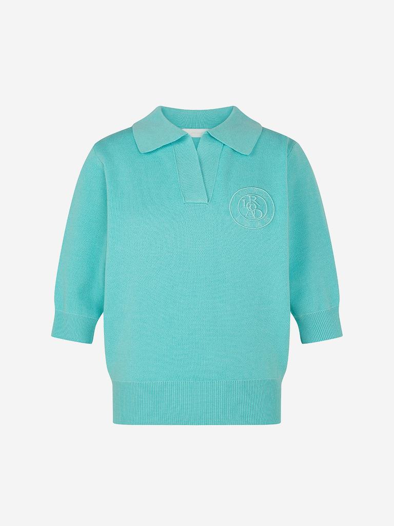 LORDLOAR Signature Collar Knit Mint