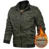 Spring and Autumn Men's Casual Jacket Stand Collar Jacket Men Workwear Jacket Cotton Jacket