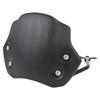Motorcycle Windshield Aluminium Alloy Wind Proof Front Windscreen Wind Deflector with Bracket Replacement for R NINE T