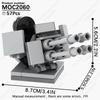 MOOXI Star Wars Mech Veicolo Cannone Carro Armato Armi Nave da Trasporto Soldati Modello Mattoncini Fai da Te Blocchi da Costruzione Assemblati Giocattolo per Bambini