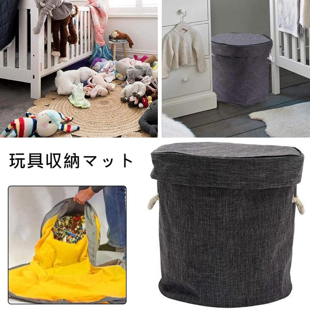 Block Storage Mat, Toy Storage Bag, Toy Block Cleanup Mat, Washable, Convenient for Outings, Multipurpose, Easy Cleanup, Extra Large, Birthday