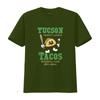 Tucson Tacos Retro Minor League Baseball Team T Shirt Vintage Washed Unisex Comfortable Stretched Top For Everyday Wear