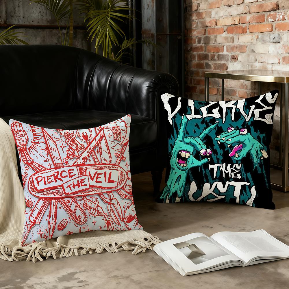 Band P-Pierce The V-Veil cushion cover Home Office Convenient Nordic Simplicity Hit With Zipper Cushion Cover