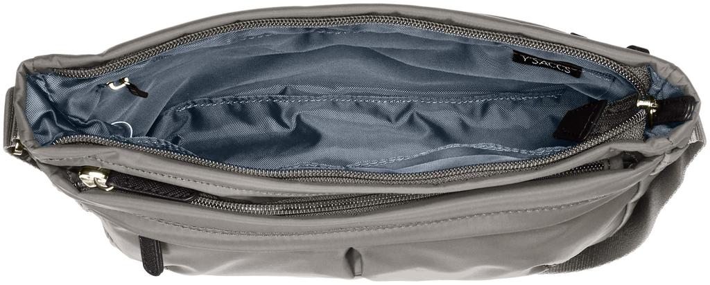 Nylon Taffeta Pochette Dark Gray [Isaac] Y62-01-01 Women's